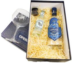 Opera gin díszdobozban fűszerrel és pohárral (0, 7L / 44%)