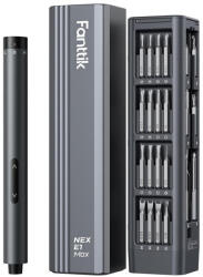 Fanttik E1 Max 3.7V elektromos csavarhúzó készlet (szürke) (E1 Max Grey) - scom