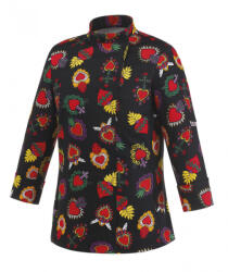 Egochef Női szakácskabát EGOchef Szívek - hosszú ujjú, S