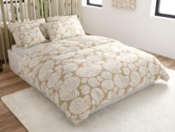  Mikroszálas ágyneműhuzat SNAIL SHELL barna Ágyneműhuzat mérete: 2 db 70 x 90 cm | 200 x 220 cm