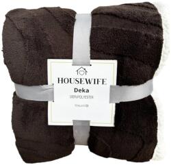  Luxus mikroplüss sherpa pléd NESTIVE sötétbarna Méret: 200 x 230 cm