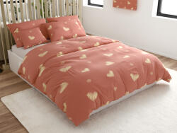  Mikroszálas ágyneműhuzat ORANGE HEART, rózsaszín Ágyneműhuzat mérete: 2 db 70 x 90 cm | 200 x 220 cm