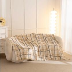  Mikroplüss pléd PLAID, krém színű Méret: 200 x 220 cm