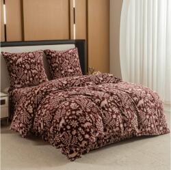  Mikroplüss ágyneműhuzat FOREST ANIMALS bordó Ágyneműhuzat mérete: 80 x 80 cm | 135 x 200 cm