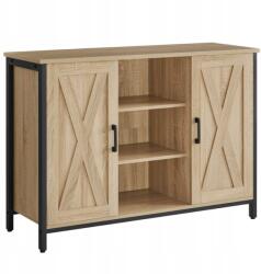  Komód TAYLOR SONOMA nyitott polcokkal, 100x70cm