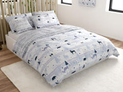  Renforcé pamut ágynemű SOBI és FENYŐK fehér Ágyneműhuzat mérete: 70 x 90 cm | 140 x 220 cm