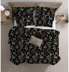  Renforcé pamut ágyneműhuzat FLORWELLA fekete Ágyneműhuzat mérete: 70 x 90 cm | 140 x 220 cm