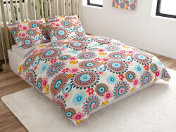  Mikroszálas ágyneműhuzat GEOMANDALA színes kivitel Ágyneműhuzat mérete: 2 db 70 x 90 cm | 200 x 220 cm
