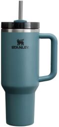 STANLEY - termos tip sticla cu pai - Quencher H2.0 Tumbler - Albastru Spruce - 1.18L (EC-10-11824-154)