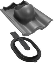 Vilpe betoncserép click átvezető elem, antracit (36004D)