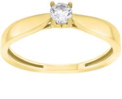 Brilio Silver Aranyozott eljegyzési gyűrű GR114Y 56 mm