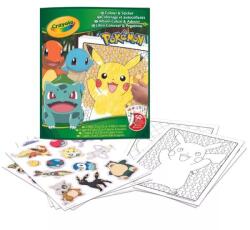 Crayola Color & Sticker: Pokémon foglalkoztató (04-2740G) - jateknet