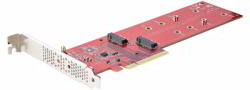 StarTech - Kettős M. 2 PCIe SSD adapterkártya - DUAL-M2-PCIE-CARD-B (DUAL-M2-PCIE-CARD-B)