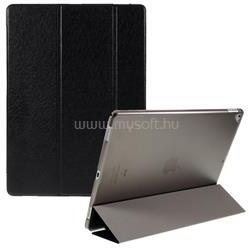 Gigapack Tok álló, bőr hatású (aktív FLIP, oldalra nyíló, TRIFOLD, asztali tartó) FEKETE (GP-59397) (GP-59397)