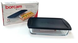 Pasabahce Borcam Hőálló sütőtál műanyag tetővel (59864) (59864)