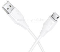 hoco. X124 adatkábel (USB - Type-C, 3A, gyorstöltő, 100cm) FEHÉR (HOCO_X124_USB_C_W) (HOCO_X124_USB_C_W)
