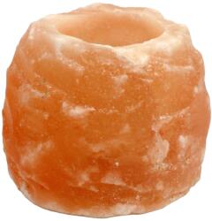Himalaya Salt Dreams Свещник от хималайска сол Himalaya Salt Dreams - Оранжев, 700 g (160051)