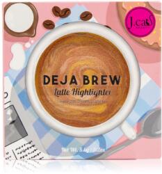 J. Cat Beauty Deja Brew highlighter árnyalat 101 Cafe Elevation 5.6 g