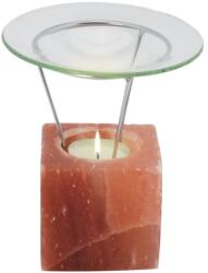 Himalaya Salt Dreams Арома свещник от хималайска сол Himalaya Salt Dreams - Куб, розов (240929)