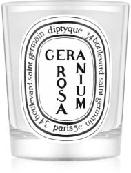 Diptyque Geranium Rosa illatgyertya 190 g