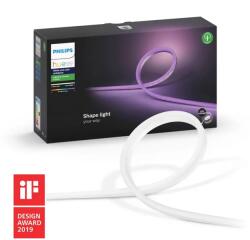 Philips Banda Luminoasa LED pentru Exterior PHILIPS HUE Lightstrip RGBW 5M Alb (8718699709853)