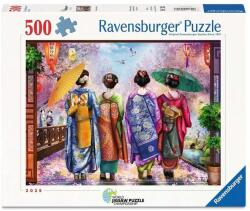 Ravensburger 500 db-os puzzle - World Jigsaw Puzzle Championship - Séta a virágzásban (12001702) (12001702)
