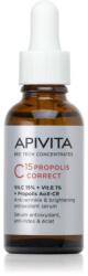 APIVITA Bee Tech Concentrates C15 Propolis Correct Serum antioxidáns feszesítő arcszérum 30 ml