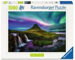 Ravensburger 1000 db-os puzzle - Power of Nature - Sarki fény a Kirkjufell felett (12001744) (12001744)