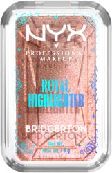 NYX Professional Makeup Bridgerton Royal Highlighter IRIDESCENT PEACH 5 g Női