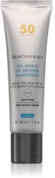 SkinCeuticals Protect Oil Shield UV Defense Sunscreen SPF 50 mattító napozó krém az arcra zsíros bőrre SPF 50 30 ml