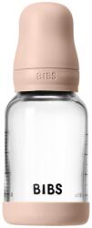 BIBS Baby Glass Bottle Silicone antikólikás cumisüveg szilikon itatócsőrrel Blush - notino - 5 480 Ft