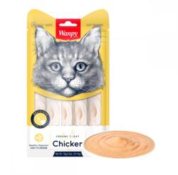 Wanpy Wanpy recompensa pisici crema de pui, 5x14 g