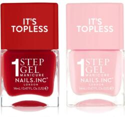 Nails Inc. Nails Inc. It’s Topless Duo Set körömlakk szett