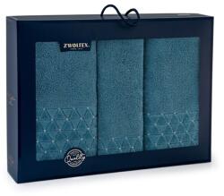 Zwoltex 3 db törölköző szett Zwoltex, Oscar AB, kék (2337259)