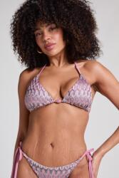 Hunkemöller Hunkemoller, Háromszög fürdőruhafelső, Fehér, Púderrózsaszín, Kék, S (301960-LILAS-S)