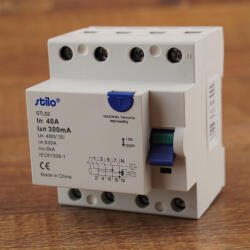 Stilo Fi relé 4P 40A 300mA A típusú - STI799 (STI799)