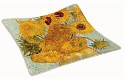 Easy Life-Nuova Üvegtál 13x13cm, dobozban, Van Gogh: Napraforgók (ZV-8____154411______4)