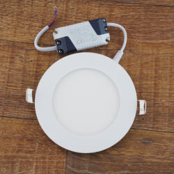 Delux LED panel kerek süllyesztett 6W 420lm 3000K IP20 - deLux DEL1270 (DEL1270)