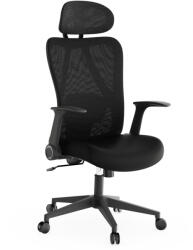 SENSE7 NOXO Ergonomikus irodai szék, deréktámasszal, állítható fejtámlával, állítható háttámla fekete (15248438)