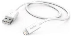Hama Cablu date Hama 178384, USB-A - Lightning, 0.6m (Alb) (Hama 178384)
