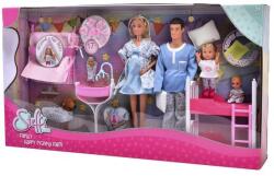 Simba Toys Set de joaca Steffi Love - Pyjama Party Happy Family Papusa