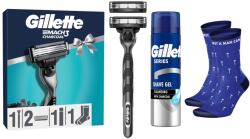 Gillette Mach3 Charcoal Borotválkozási Ajándékcsomag zoknival (10BL020082)