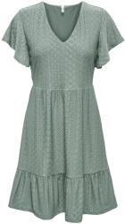 ONLY Női ruha, Only, 15289687, Újrahasznosított poliészter/Poliészter, XS INTL, Zöld (0000304963032_XS)