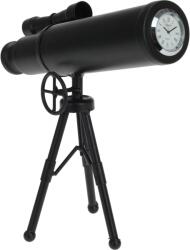 Excellent Houseware dekoratív asztali óra, fém, 22x12x23 cm, fekete (KO-C37568640)