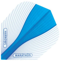 Harrows Fluturas darts Harrows Marathon alb, albastru ondulat (HTM1526)