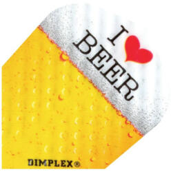 Harrows Fluturas darts Harrows Dimplex galben/alb "I love Beer (HTD4009)