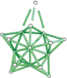 Geomag Glow Mágneses Építőjáték - 93 db, Újrahasznosított (09547)