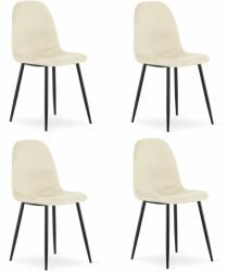  COMO szék - bézs bársony x 4