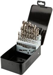  Csigafúró készlet HSS-Cobalt, 1.0 - 13.0mm, 25db