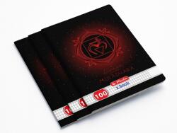 Herlitz Caiet A4, 100 file, matematica, Chakra, 5 buc/set, Herlitz PCKHZ9484730 (PCK9484730)